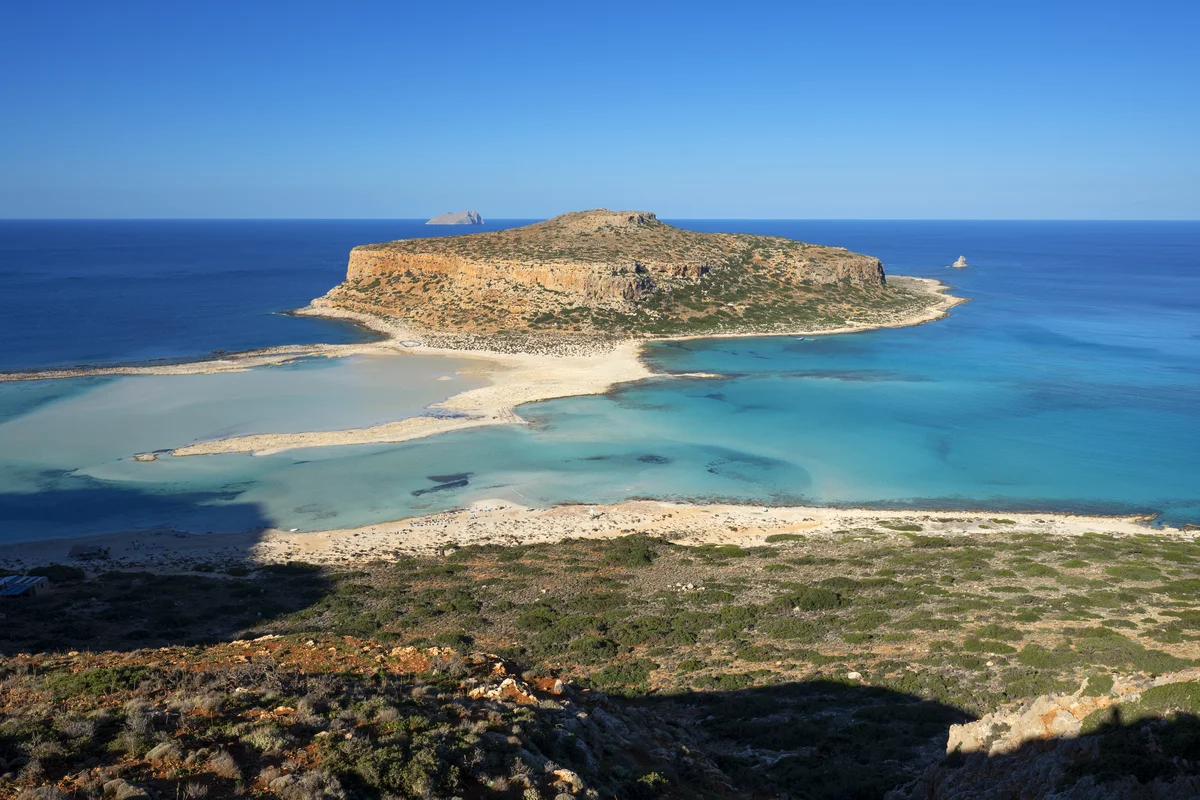 Chania: Balos & Gramvousa with Boat Ticket (SIC Basis)