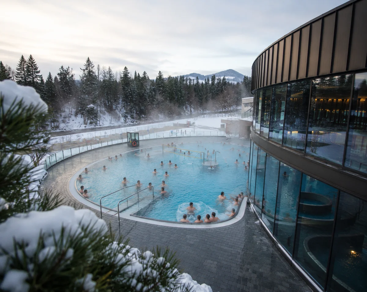 Zakopane: Chocholowskie Thermal Baths - All Day Ticket (Entrance Ticket)