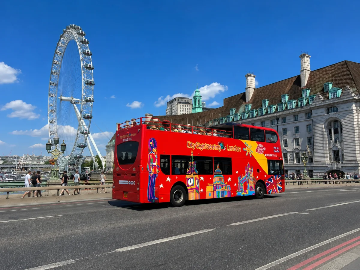 London: 72-Hour Hop-On Hop-Off Bus Tour & River Cruise (SIC Basis)