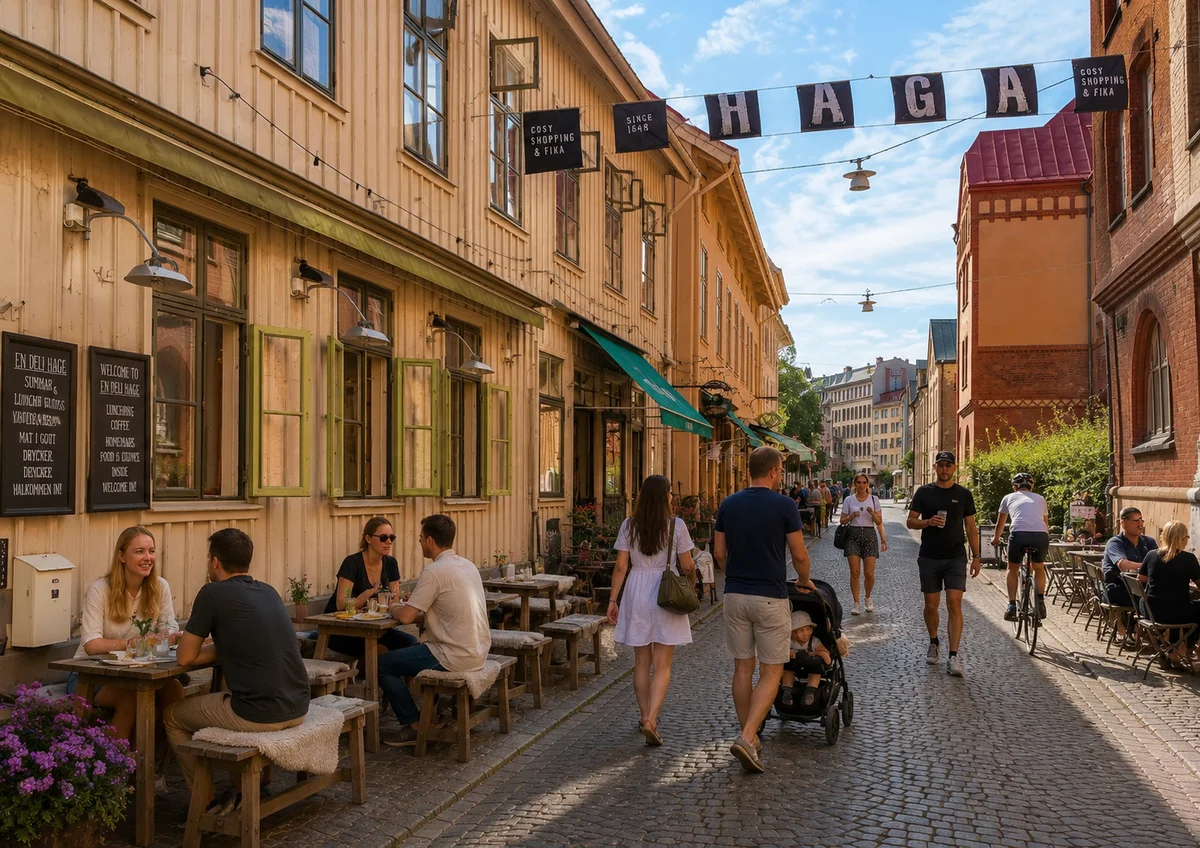 Gothenburg: Haga Old Town Walking Tour
