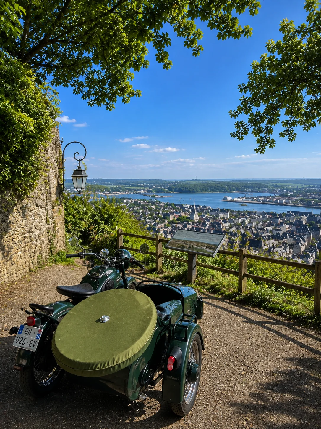 Honfleur: Guided City Tour by Vintage Sidecars (Shared Basis)