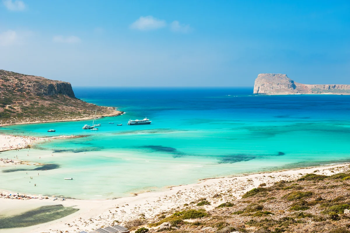Rethymno: Balos & Gramvousa with Boat Ticket (SIC Basis)