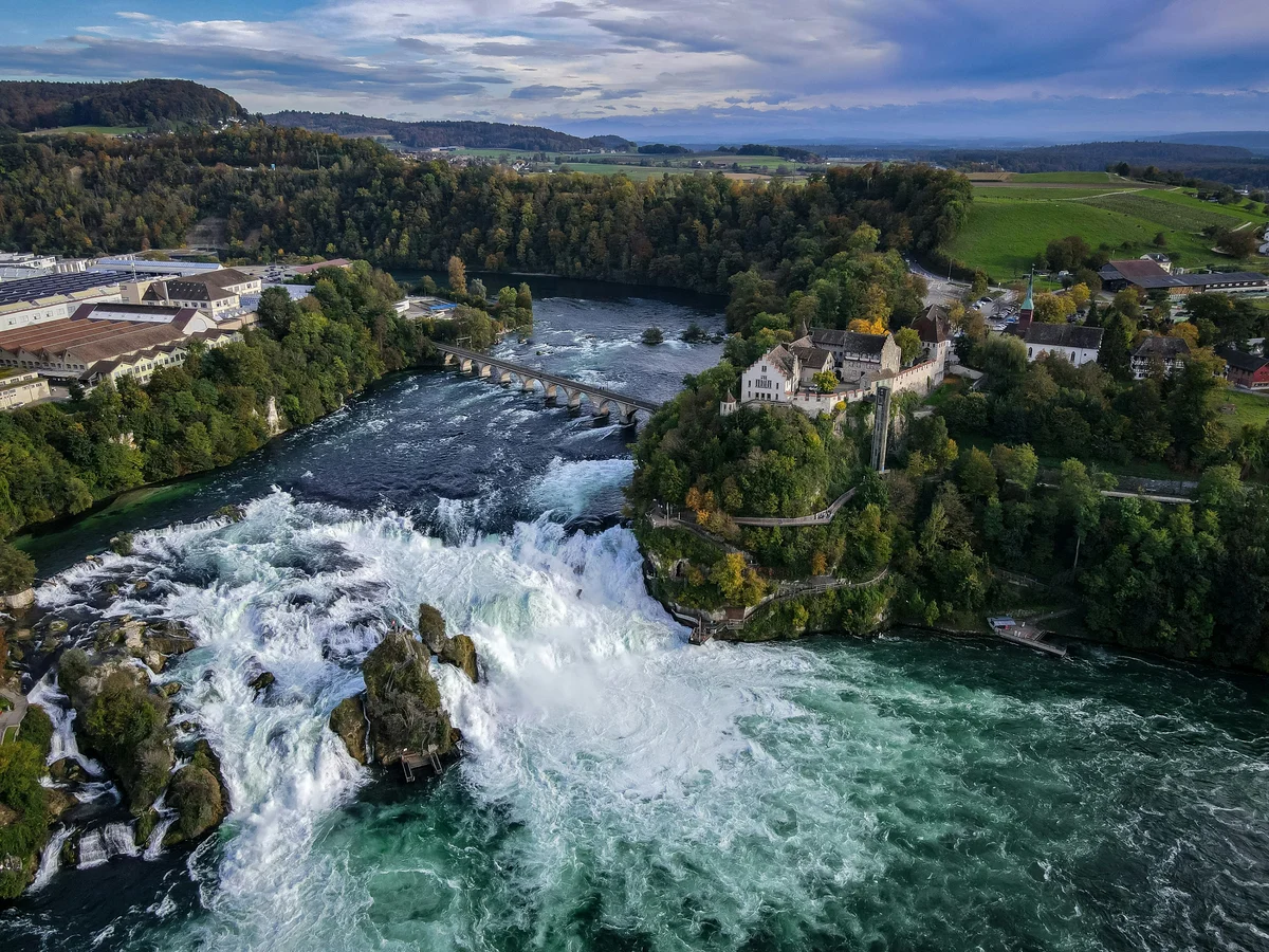 Schaffhausen: Rhine Waterfall 30 Minutes Rock Journey Boat Ride Ticket (Shared Basis)