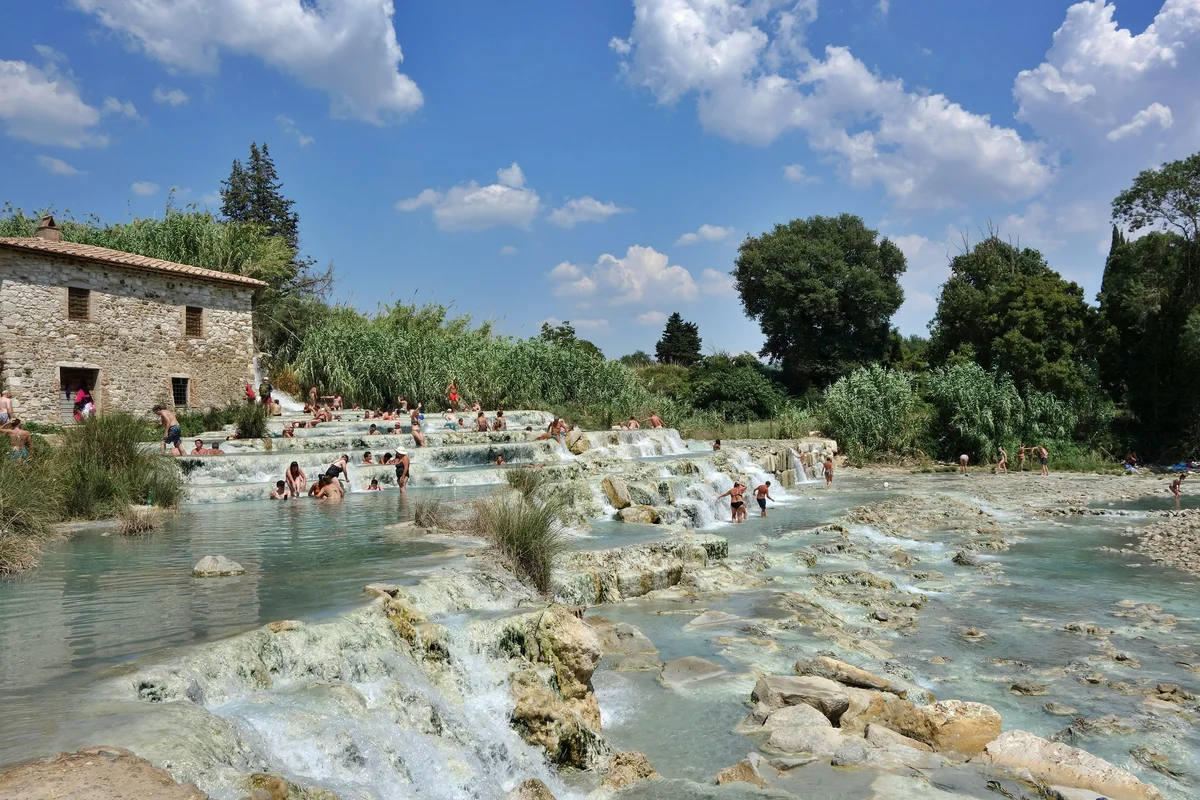 Rome to Saturnia: Thermal Springs Day Trip with Lunch (SIC Basis)