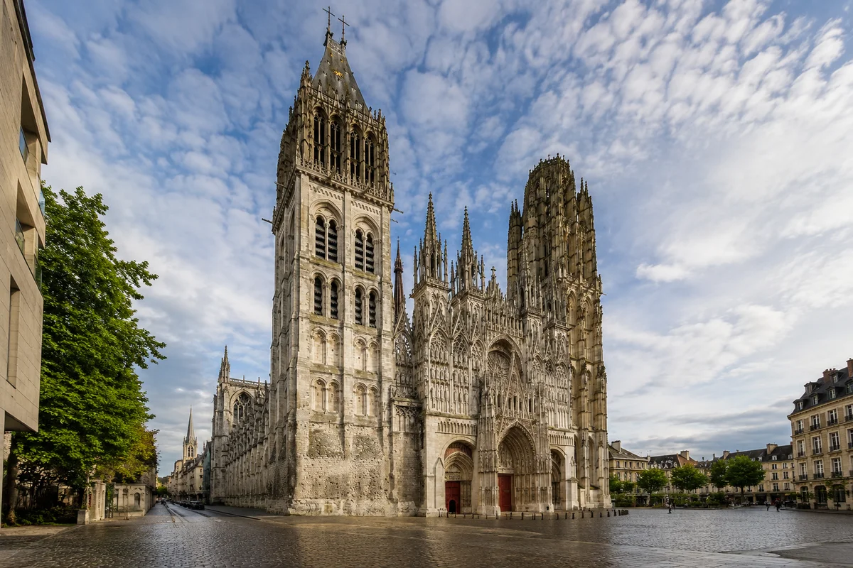 Rouen: guided historical tour of the old town (Shared Basis)