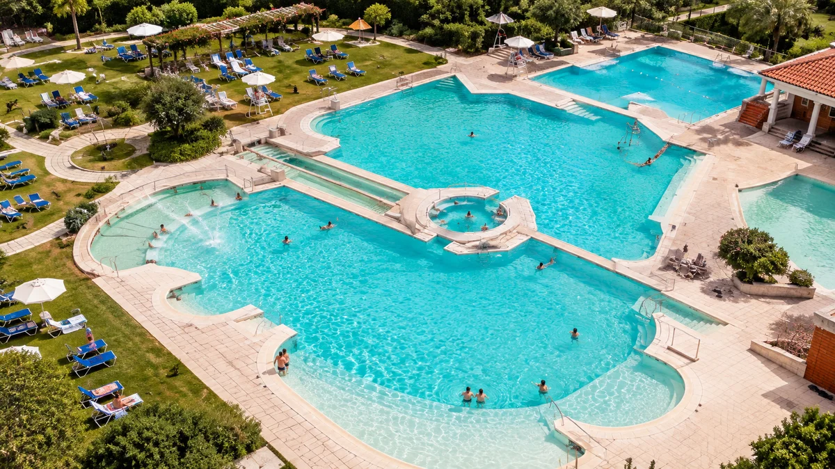 Saturnia: Terme di Saturnia Hot Spring Pools Park Day Ticket (Entrance Ticket)