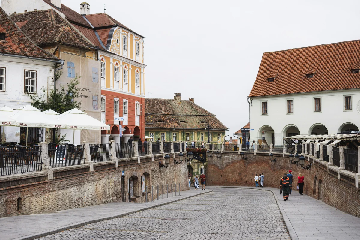 Sibiu: City Walking Guided Tour (Shared Basis)