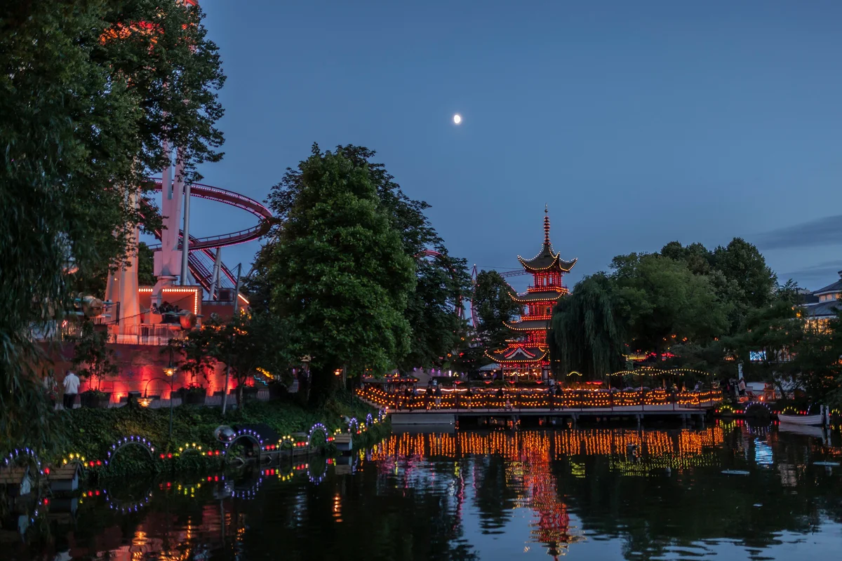 Copenhagen: Tivoli Gardens with Ride Pass (Entry Ticket)