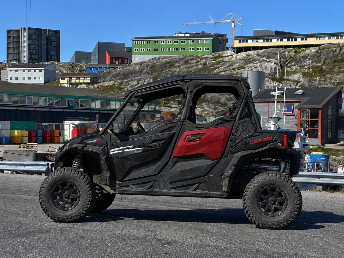 Nuuk: Guided tour in Nuuk with UTV - Utility Terrain Vehicles (Shared Basis)